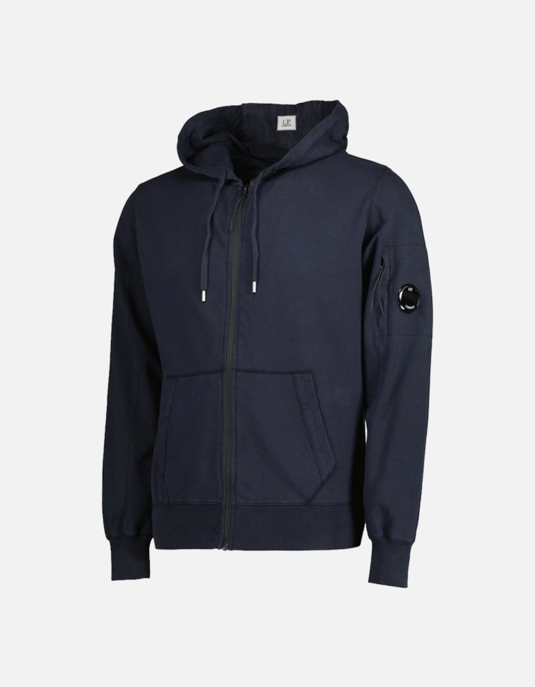 Light Fleece Lens Zip Hoodie