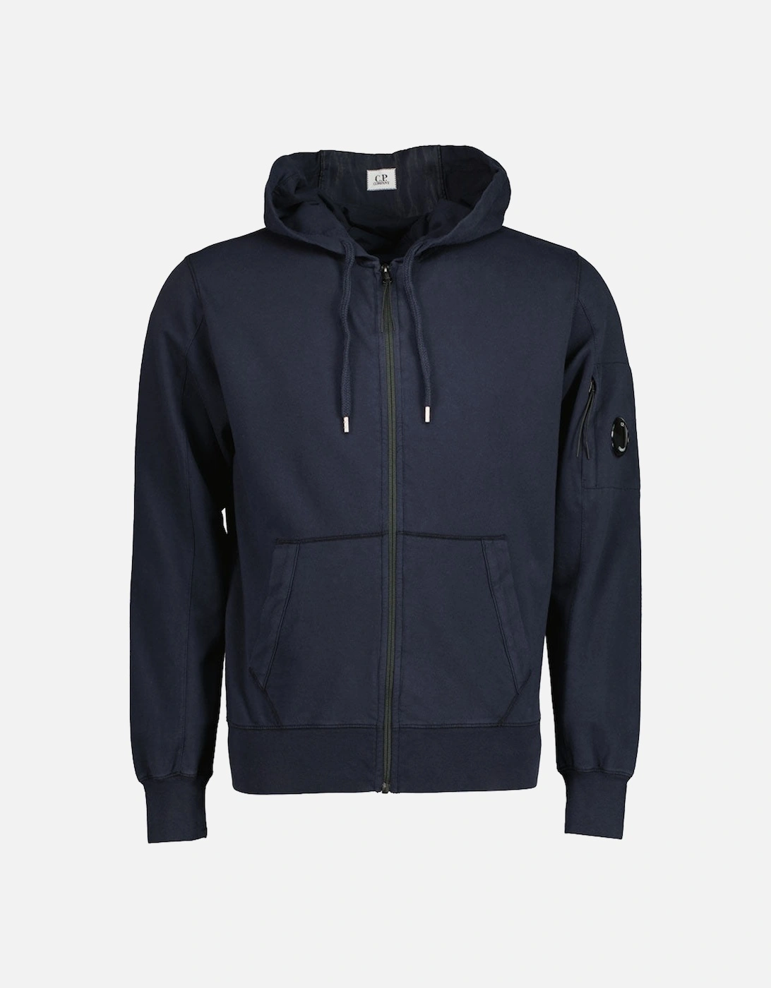 Light Fleece Lens Zip Hoodie, 6 of 5