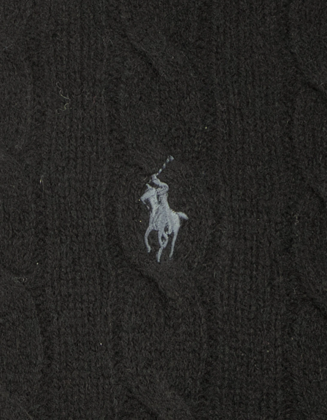 Cable-Knit Wool/Cashmer Jumper