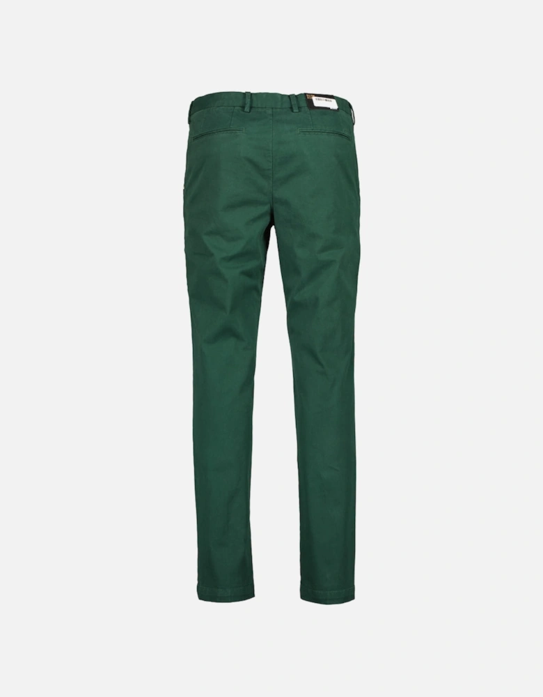 Slim-Fit Stretch-Cotton Gabardine Chinos