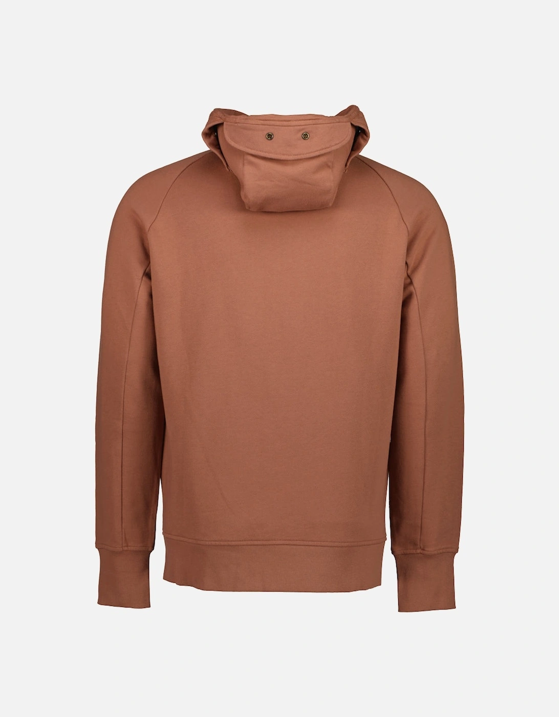 Hooded Explorer Goggle Zip Up Sweatshirt