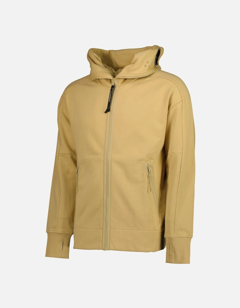 Hooded Explorer Goggle Zip Up Sweatshirt