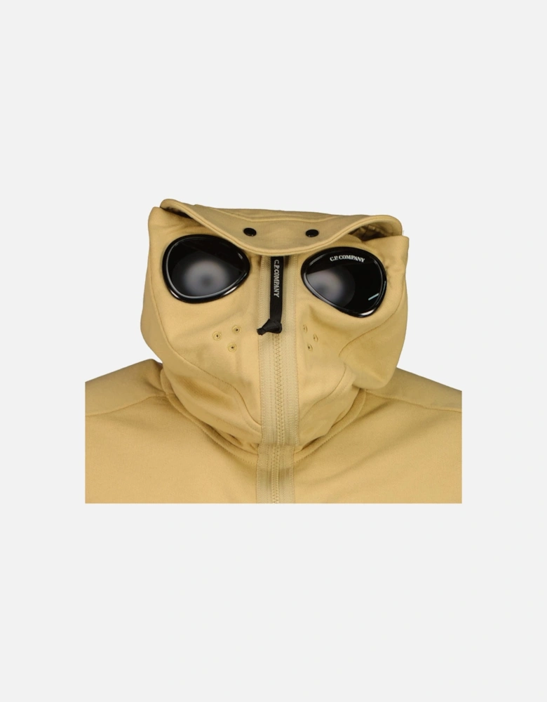 Hooded Explorer Goggle Zip Up Sweatshirt