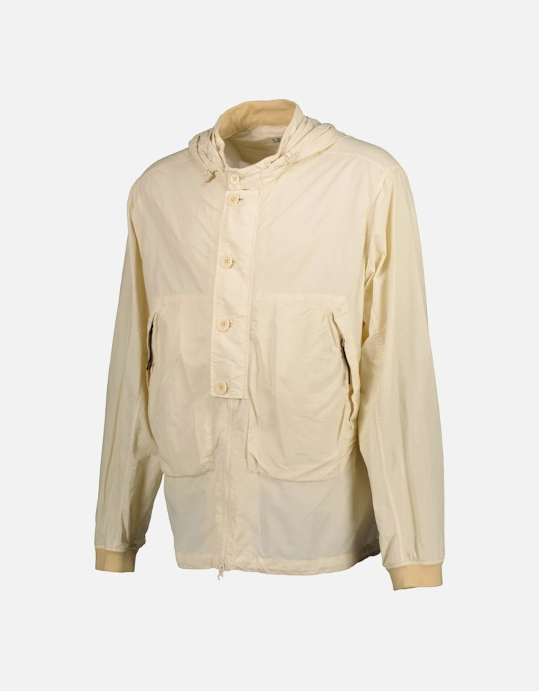 Flatt Nylon Goggle Hooded Overshirt Jacket