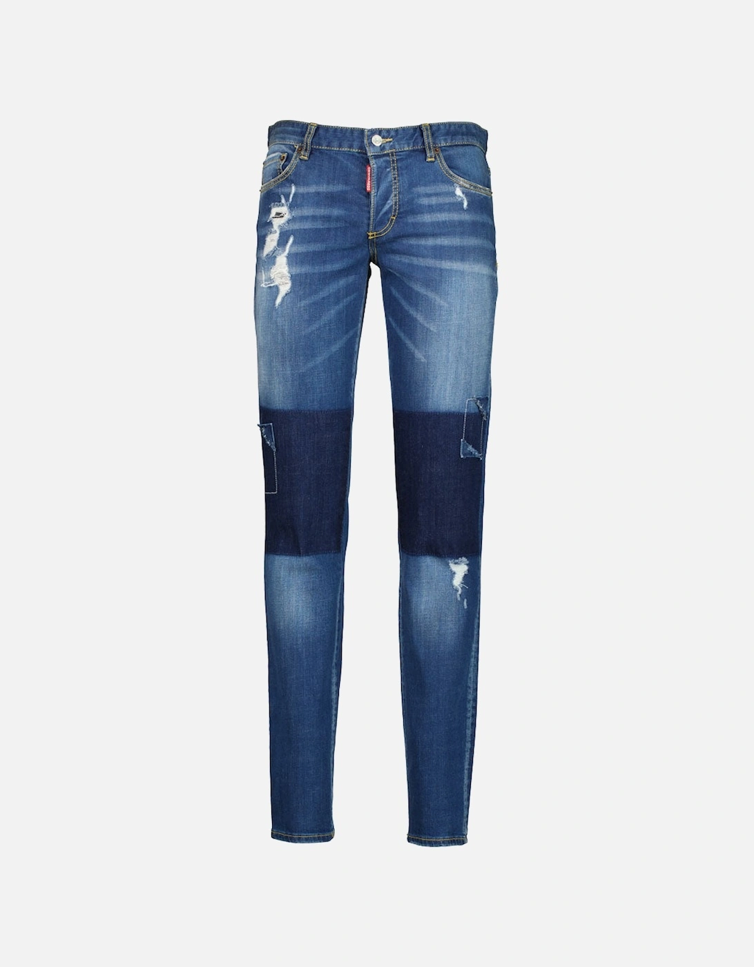 Distressed Denim Slim Jeans, 6 of 5