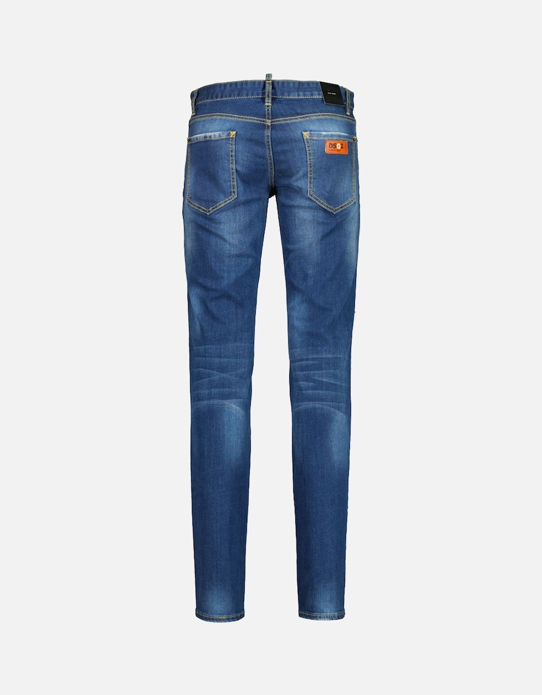 Distressed Denim Slim Jeans