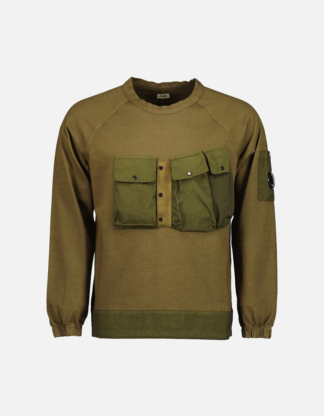 Mixed Heavy Jersey Lens Sweatshirt, 5 of 4