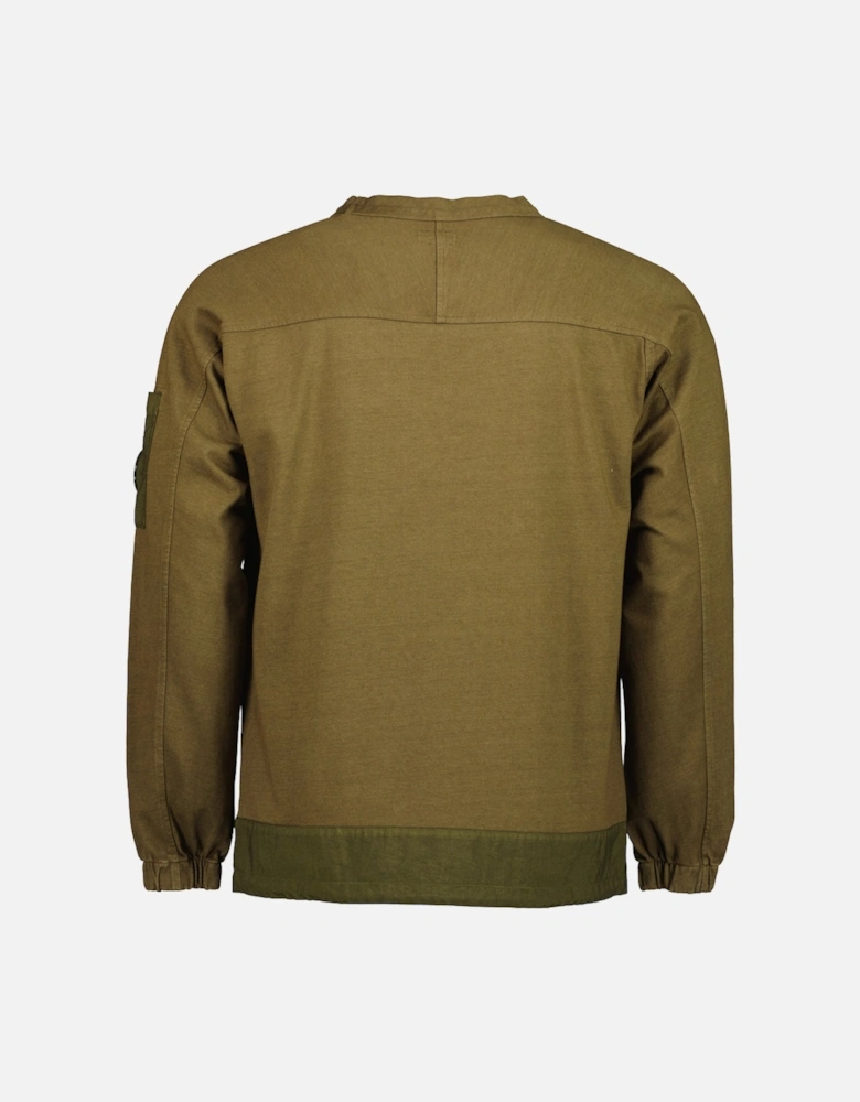 Mixed Heavy Jersey Lens Sweatshirt