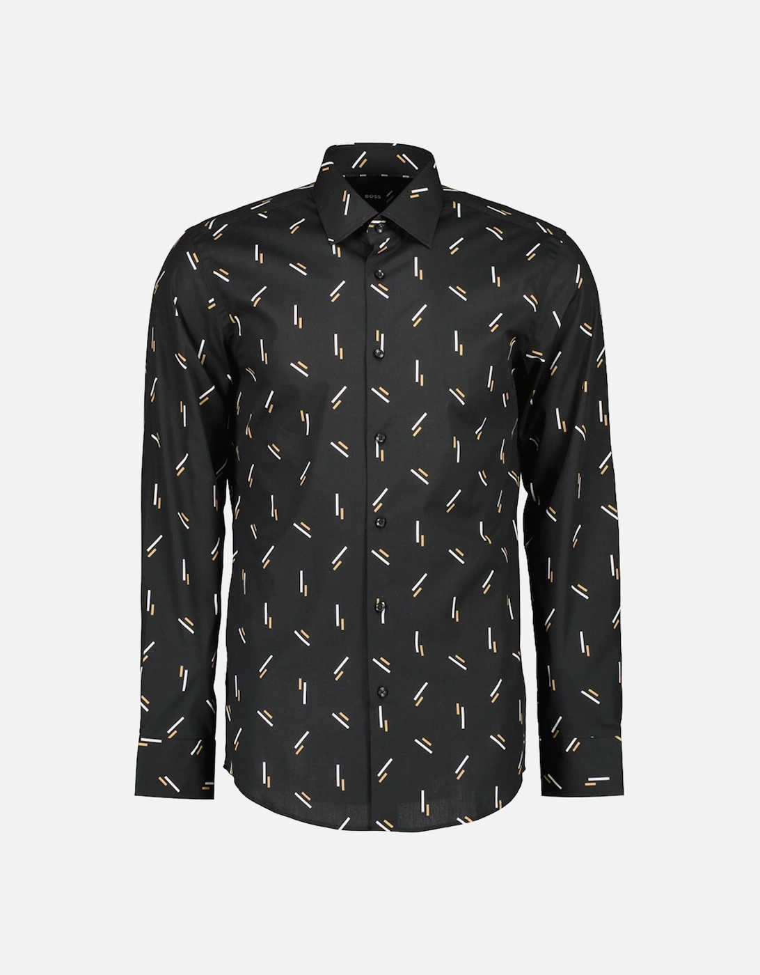 Hugo Boss Men's Black H Hank Kent C1-214 Shirt - Size: 40