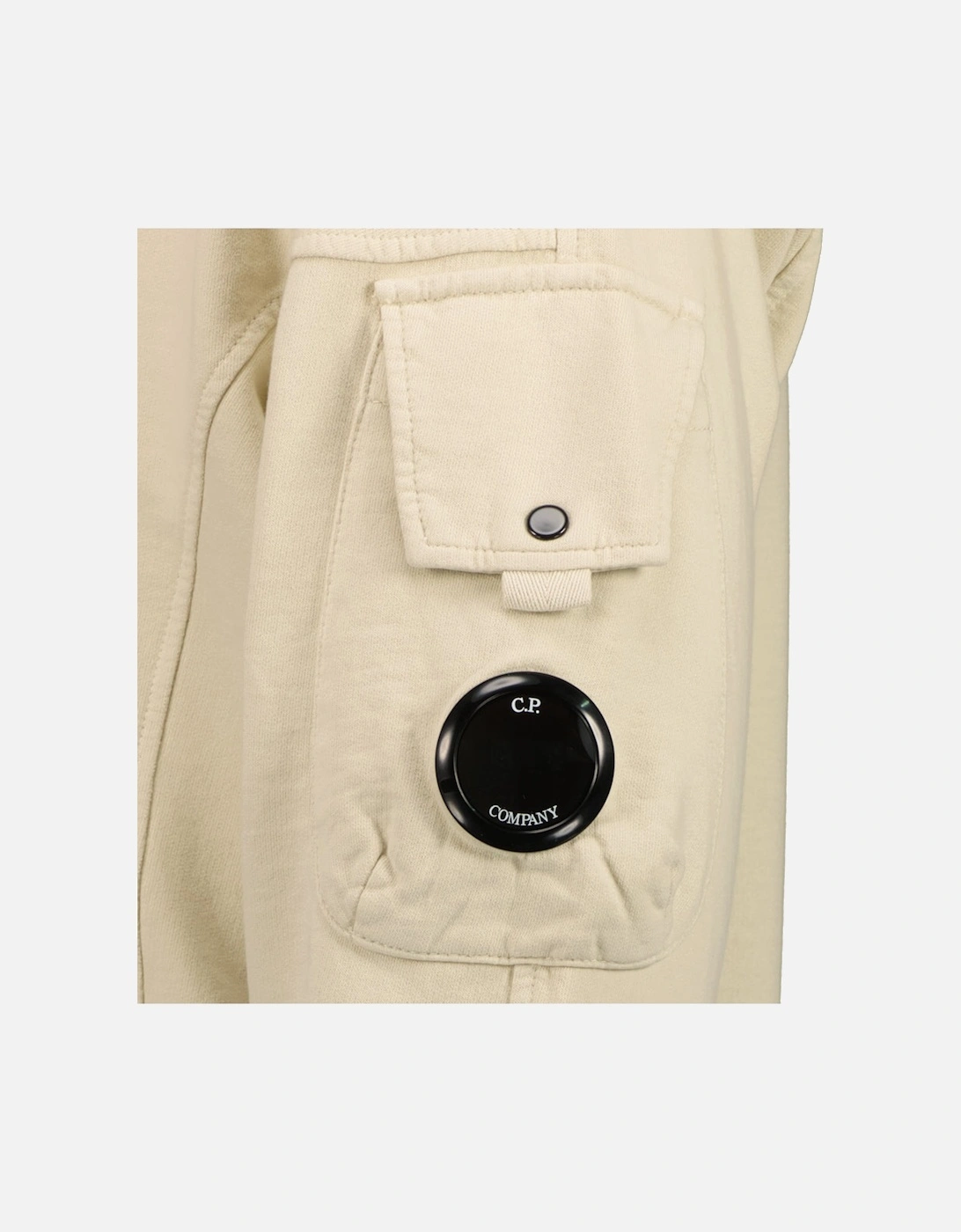 Light Fleece Polo Collar Lens Sweatshirt