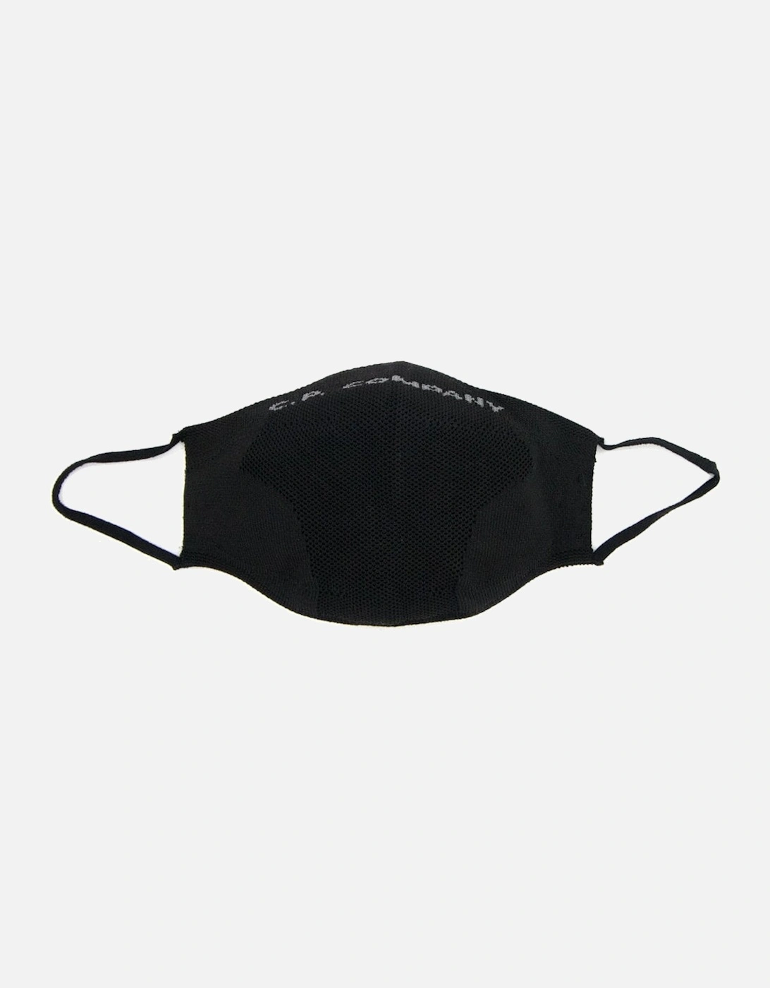 Cp Company Men's Black Dryarn Face Mask - Size: Uni