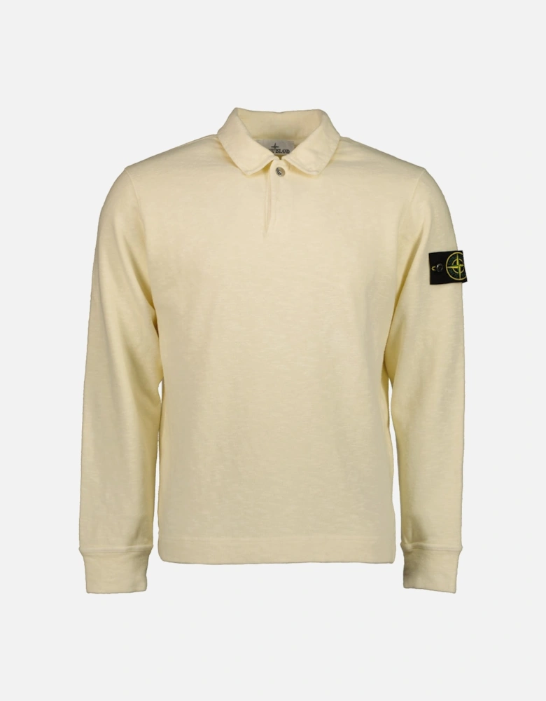 Vanisé Brushed Heavy Cotton Jersey Polo Sweatshirt