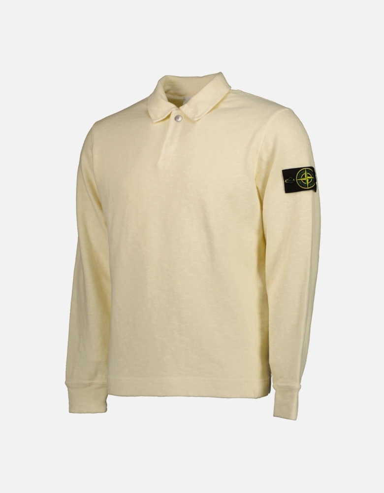 Vanisé Brushed Heavy Cotton Jersey Polo Sweatshirt