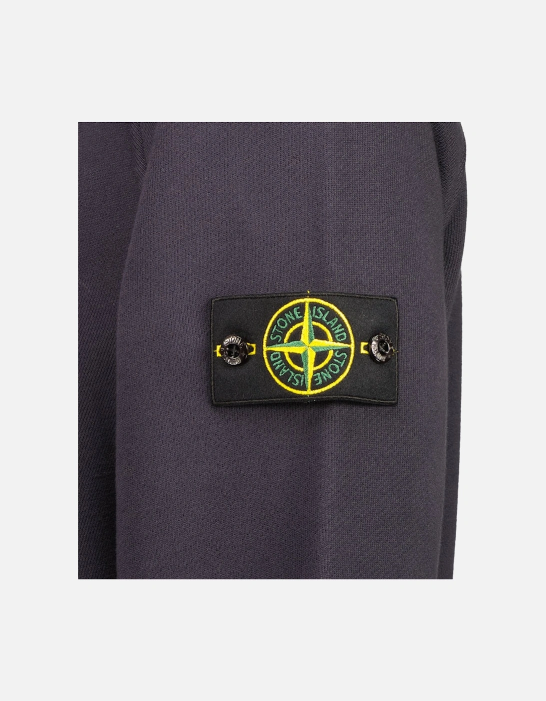 Organic Cotton Diagonal Fleece Sweatshirt