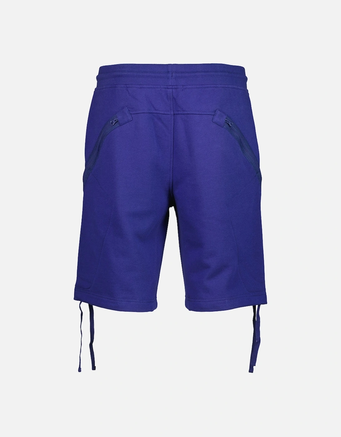 Diagonal Fleece Lens Sweat Shorts