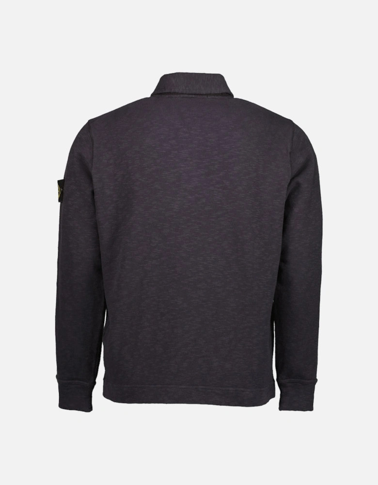 Vanisé Brushed Heavy Cotton Jersey Polo Sweatshirt