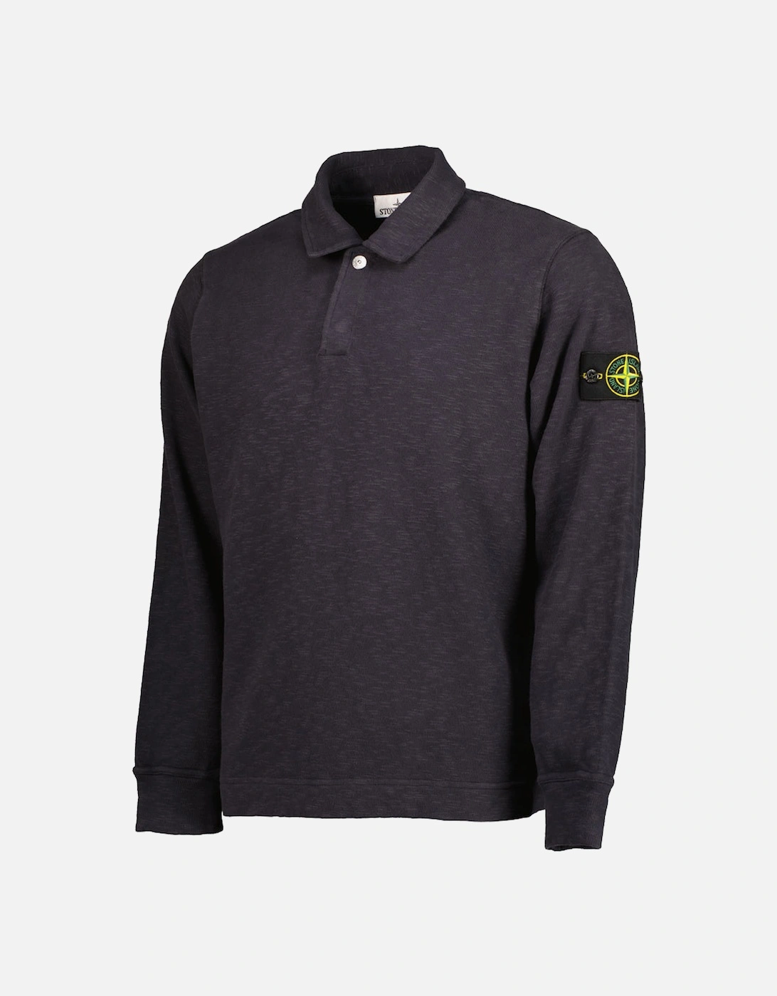 Vanisé Brushed Heavy Cotton Jersey Polo Sweatshirt