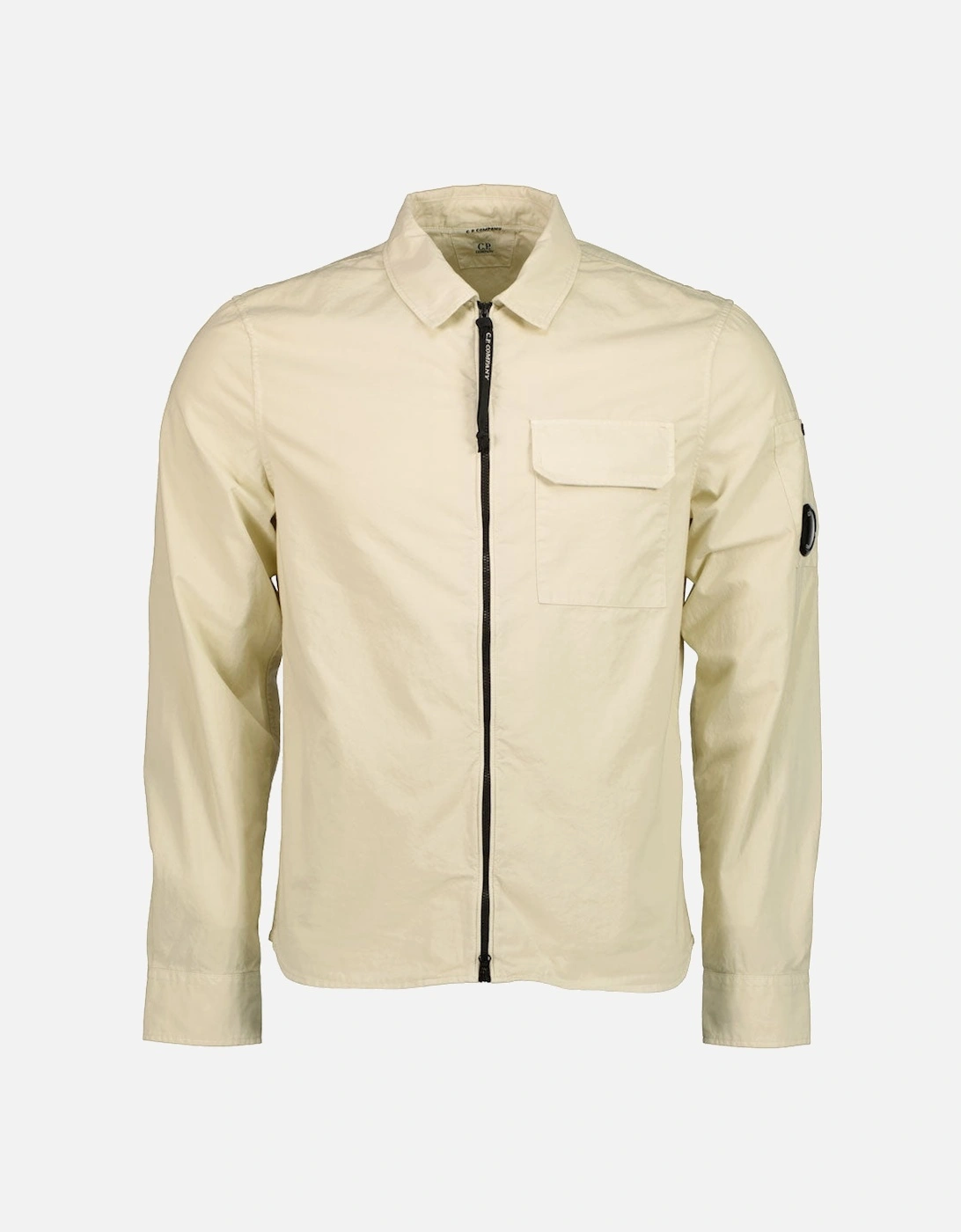 Gabardine Zip Up Lens Overshirt, 5 of 4