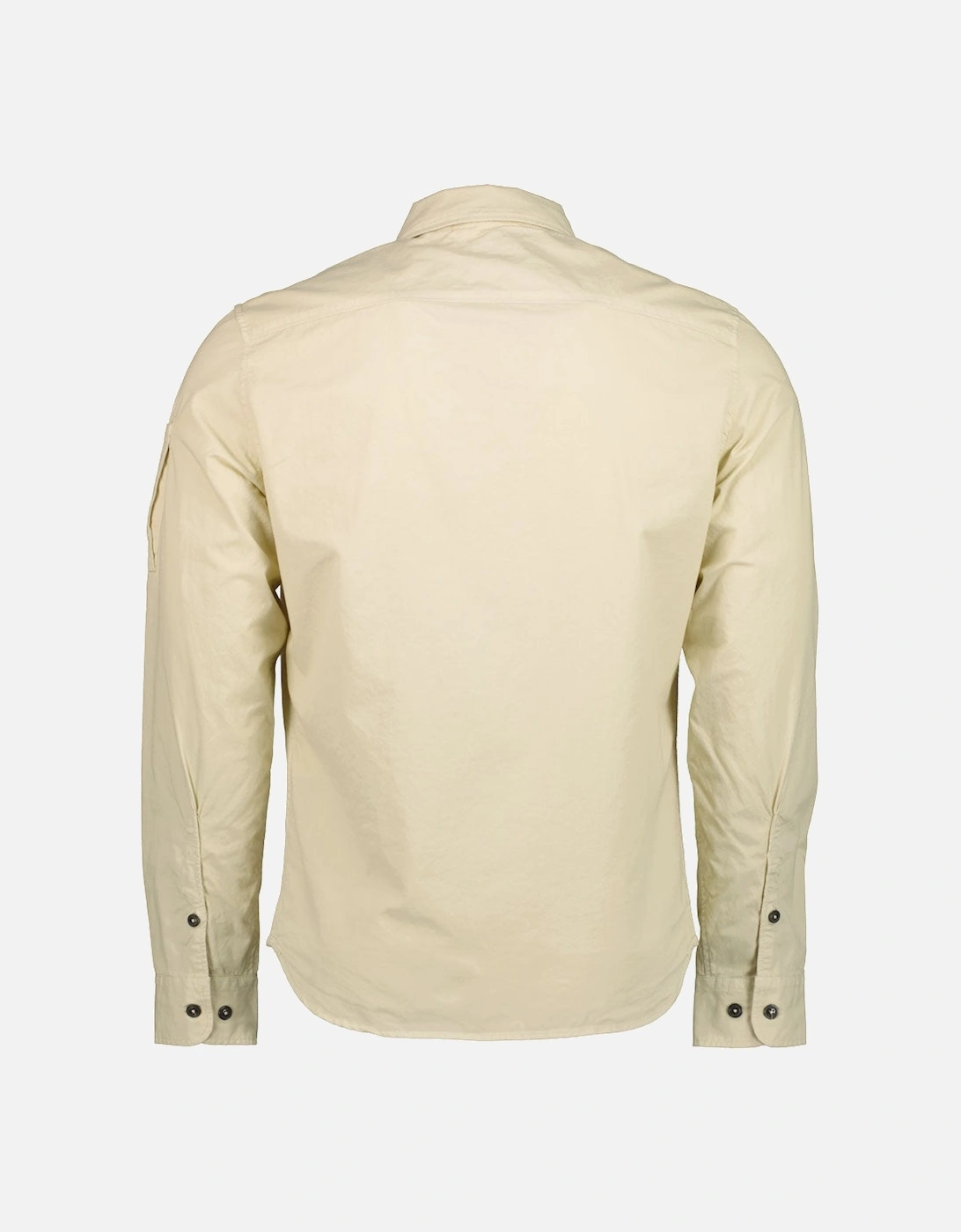 Gabardine Zip Up Lens Overshirt