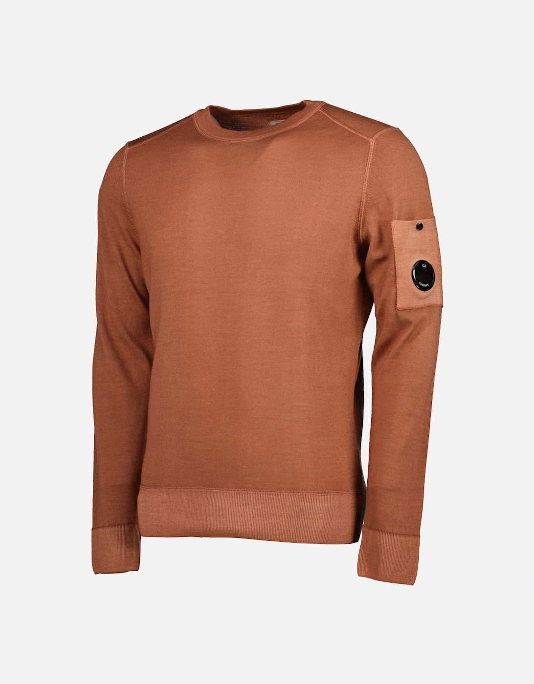 Merino Wool Crewneck Lens Knit