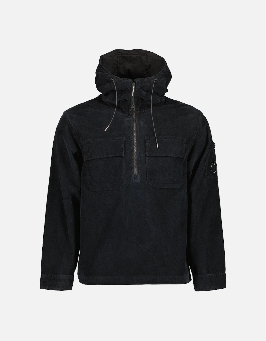 Stretch Corduroy Hooded Lens Overshirt, 5 of 4