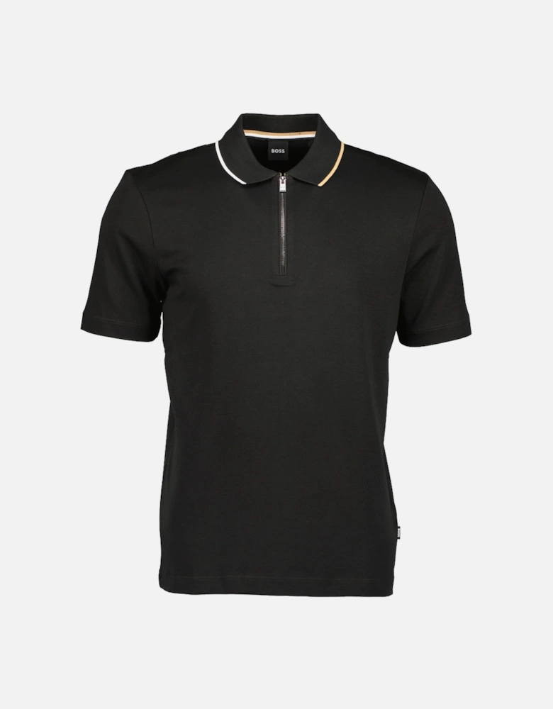 C-Paras 30 Zip-Neck Polo Shirt