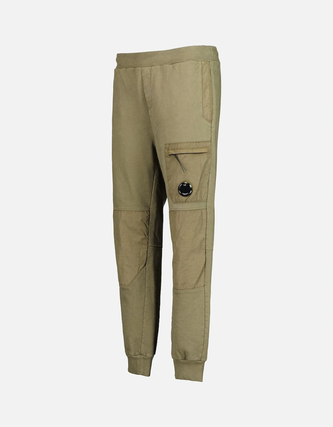 Diagonal Fleece Mixed Lens Sweat Pants