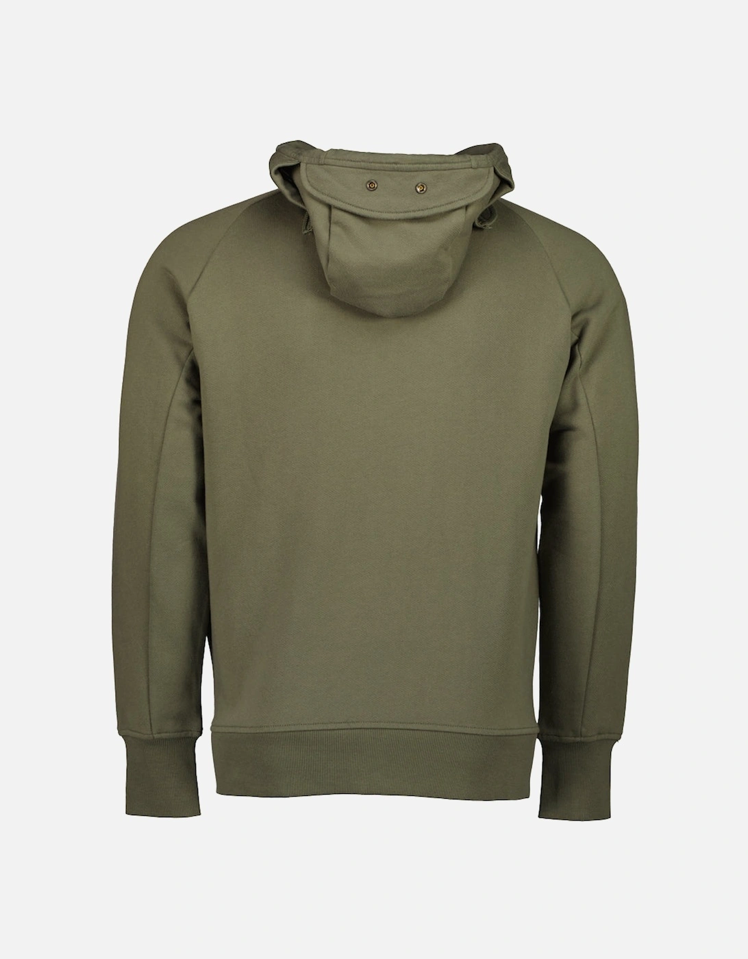 Hooded Explorer Goggle Zip Up Sweatshirt