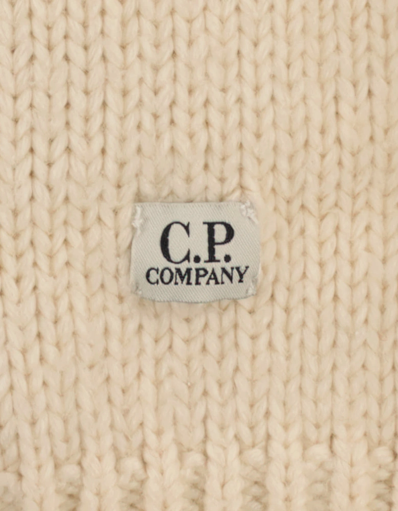 Cotton/Nylon Crewneck Jumper