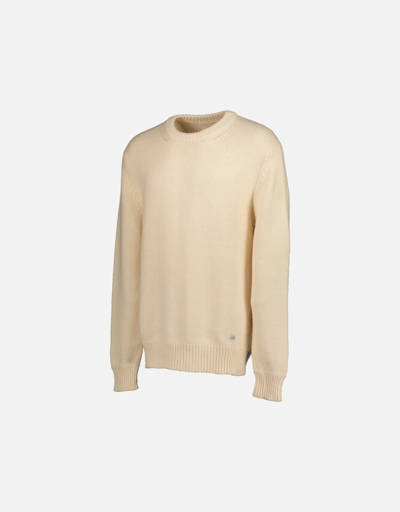 Cotton/Nylon Crewneck Jumper