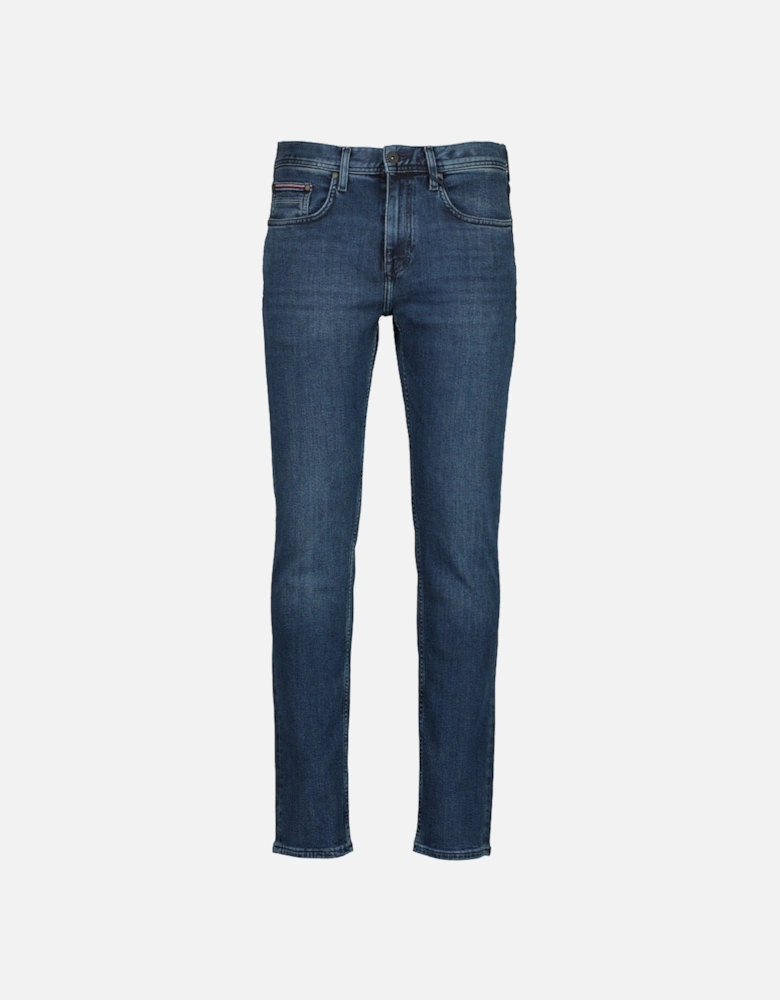 Denton Stretch Straight-Fit Jeans