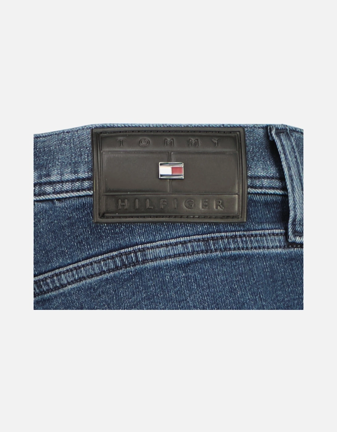 Denton Stretch Straight-Fit Jeans