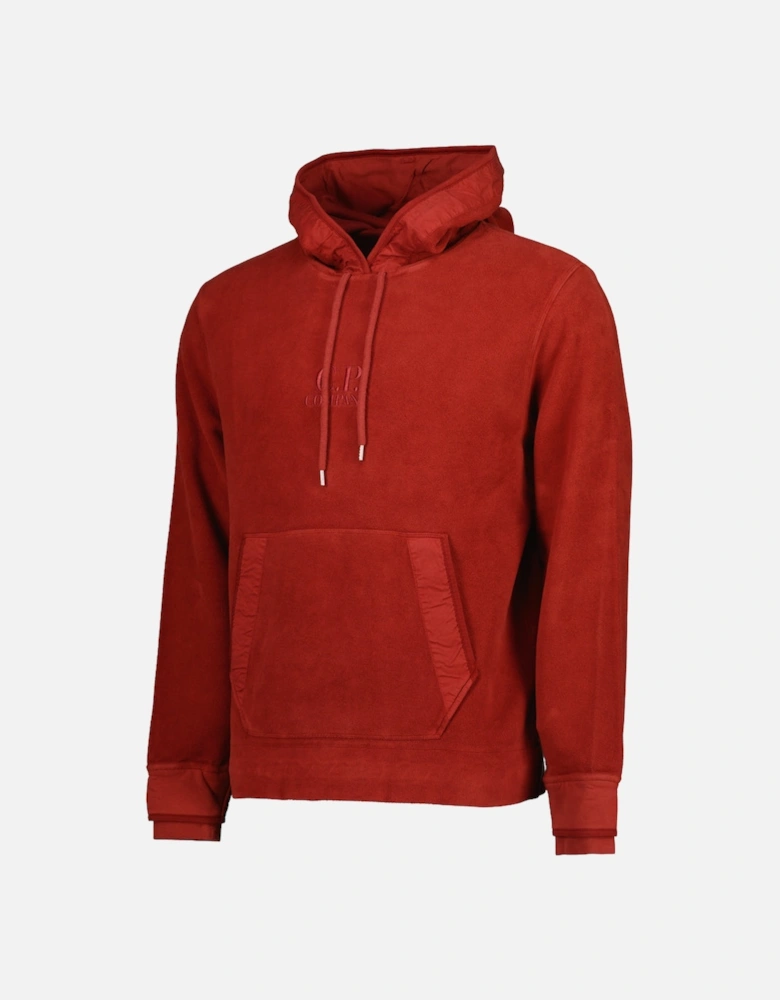 Brushed Fleece Logo Hoodie