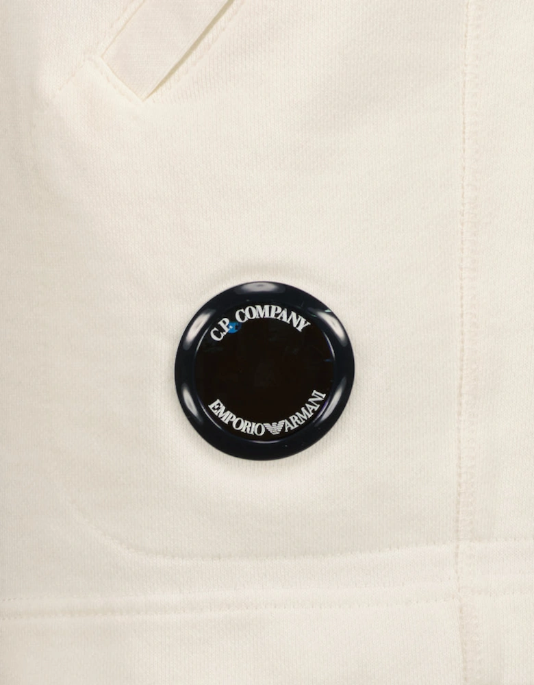 C.P. Company x Armani Diagonal Fleece Lens Sweat Shorts