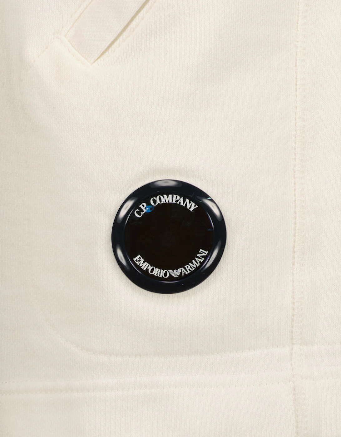 C.P. Company x Armani Diagonal Fleece Lens Sweat Shorts