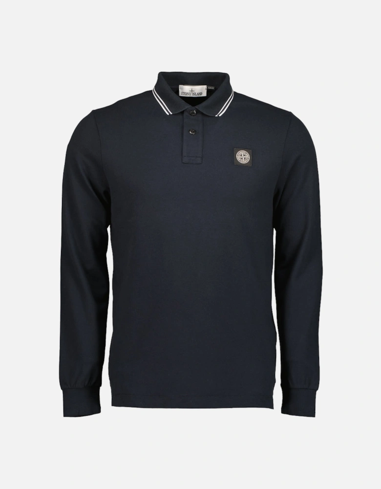 Long Sleeve Slim Fit Polo