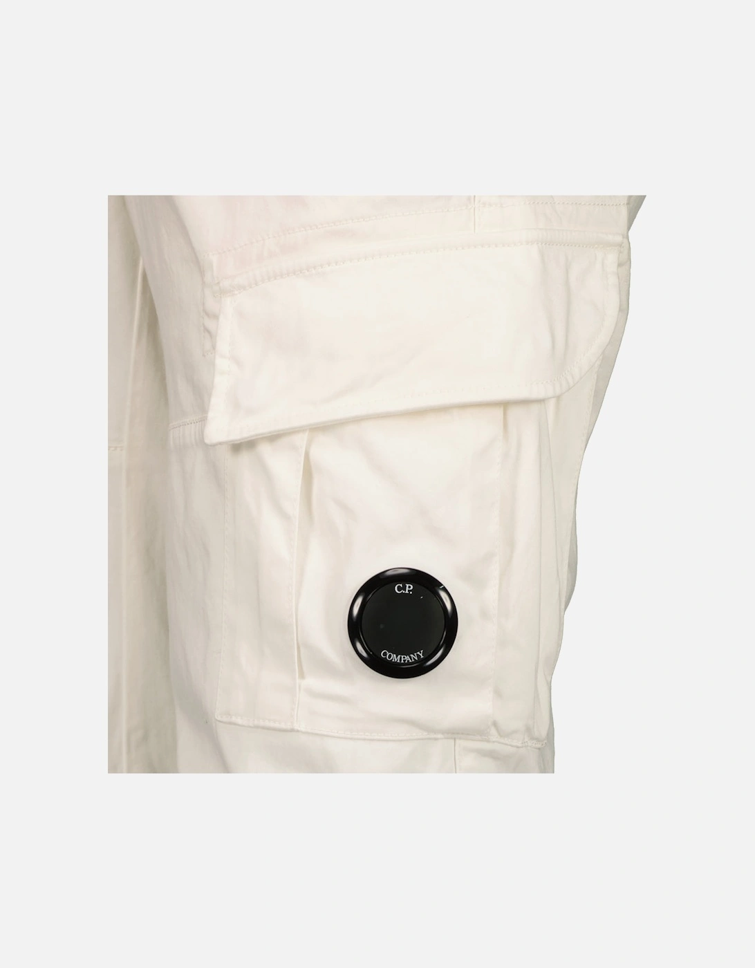 Satin Stretch Lens Cargo Shorts