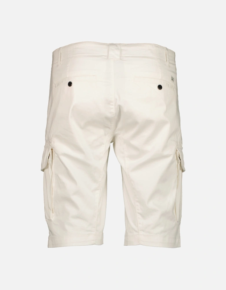 Satin Stretch Lens Cargo Shorts