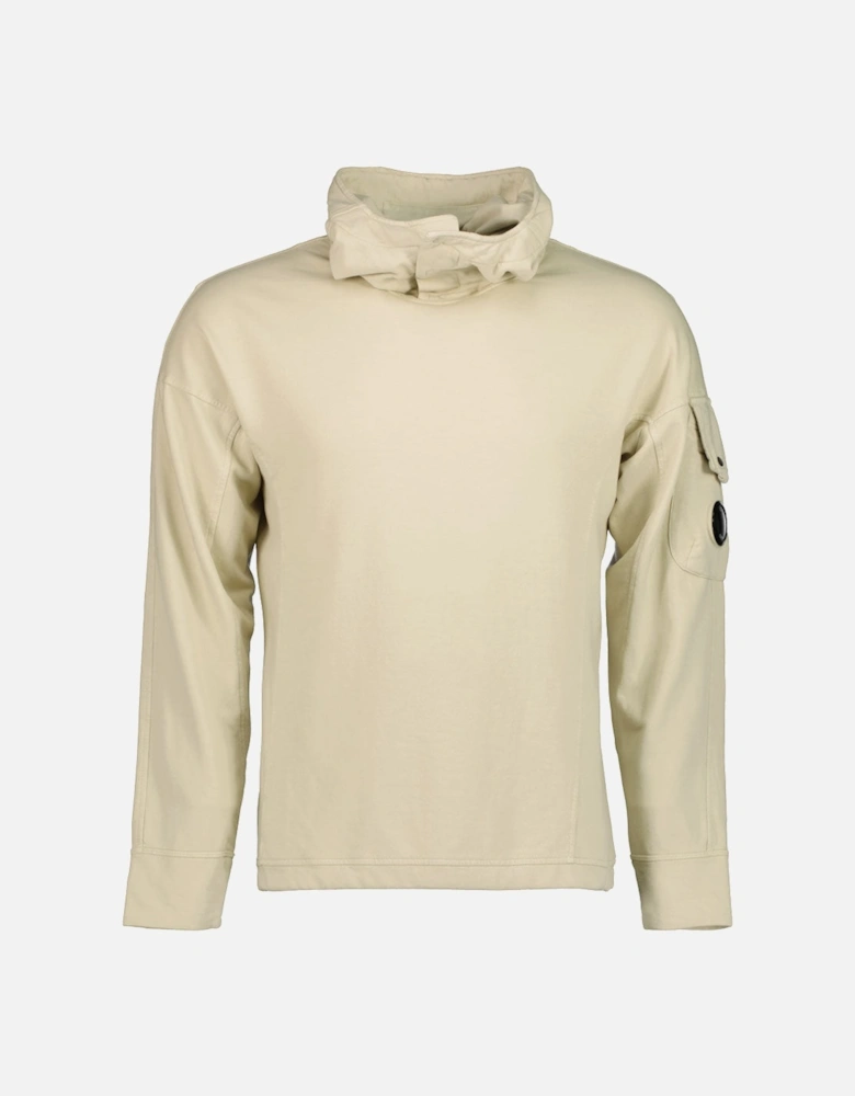 Light Fleece Hooded Lens Sweatshirt