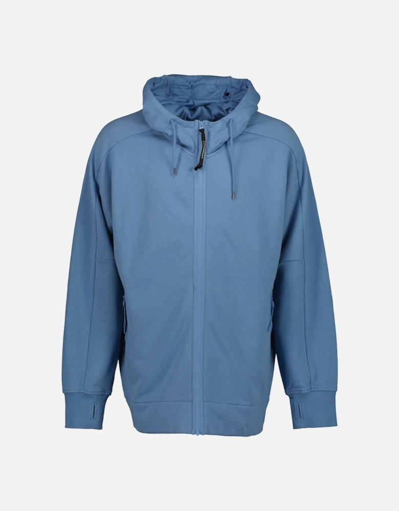 Zip Up Goggle Hooded Sweatshirt