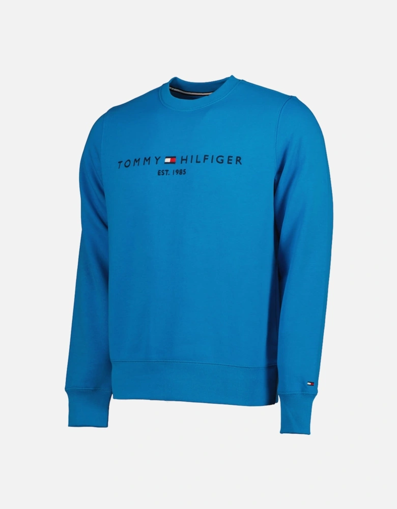 Embroidered Logo Fleece Sweatshirt