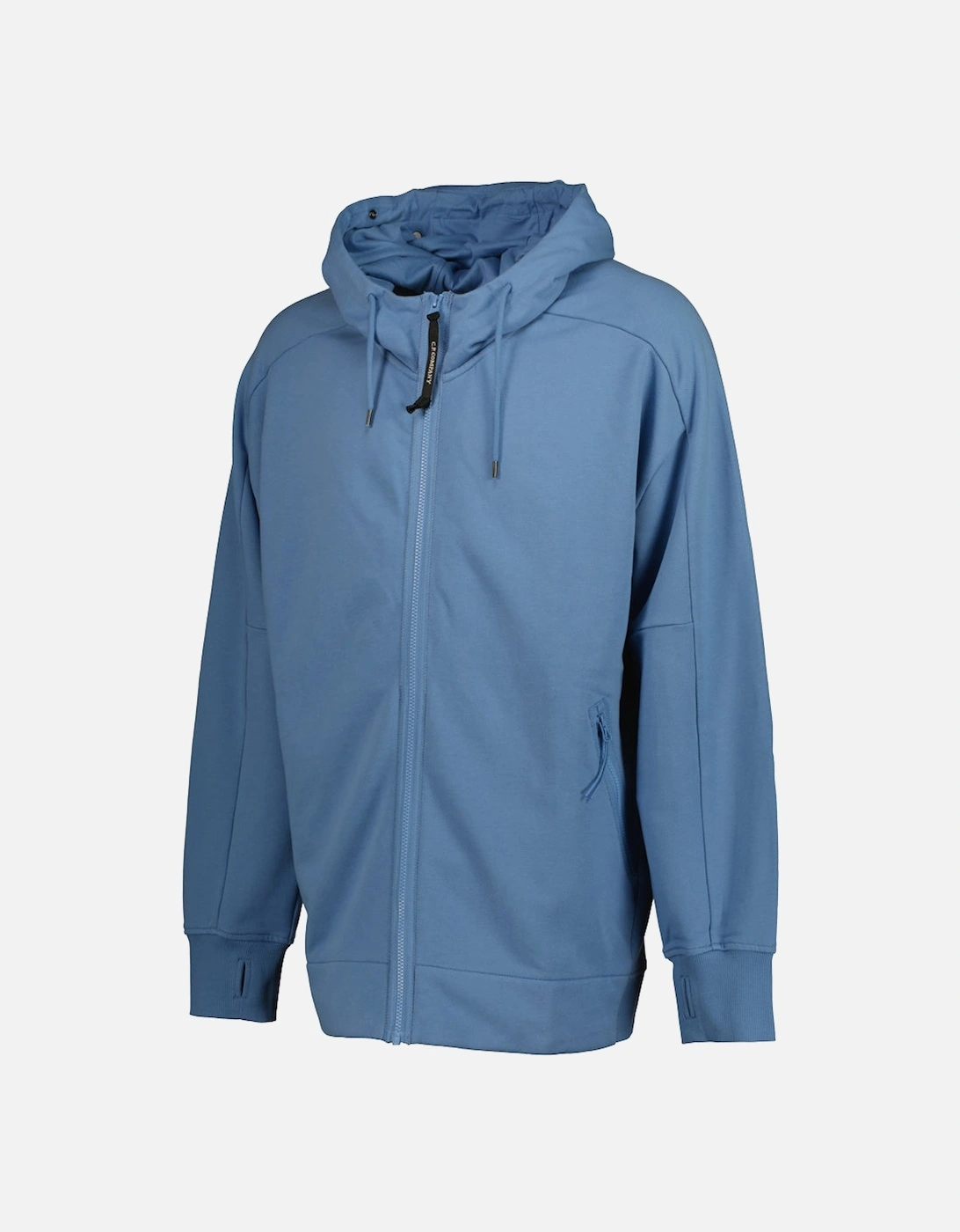 Zip Up Goggle Hooded Sweatshirt