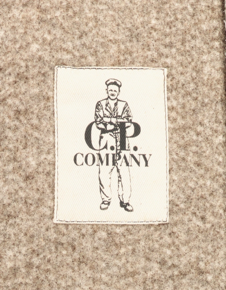 Program_3 Felt Hooded Zipped Overshirt