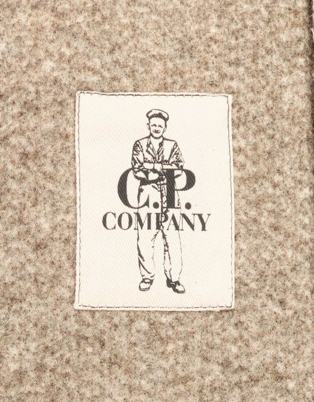 Program_3 Felt Hooded Zipped Overshirt