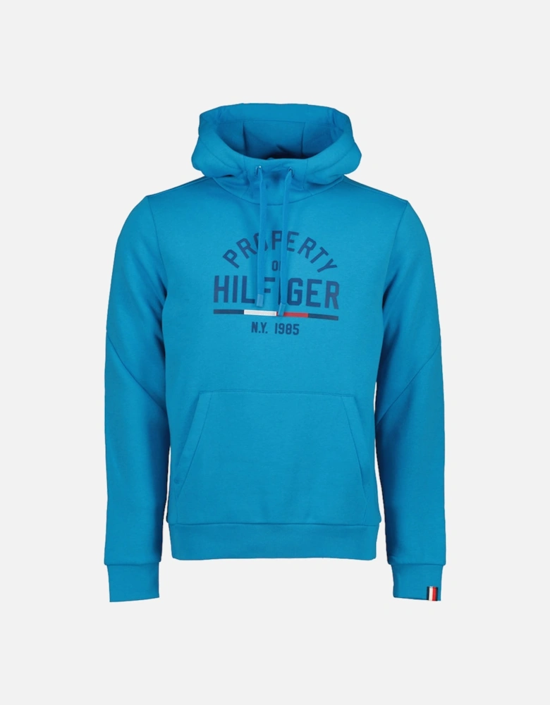 Logo Print Hooded Sweatshirt