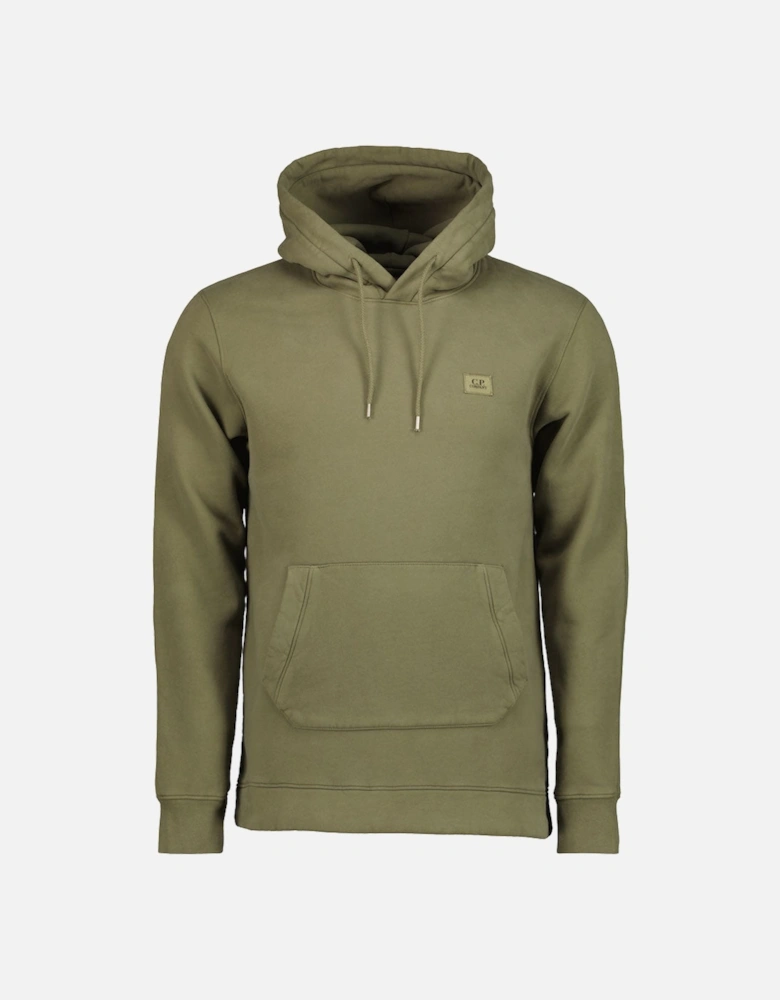 Pullover Logo Patch Hoodie