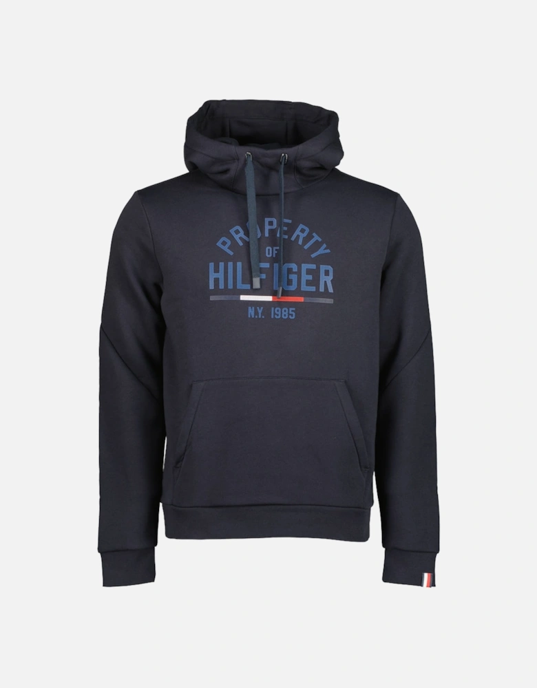 Logo Print Hooded Sweatshirt