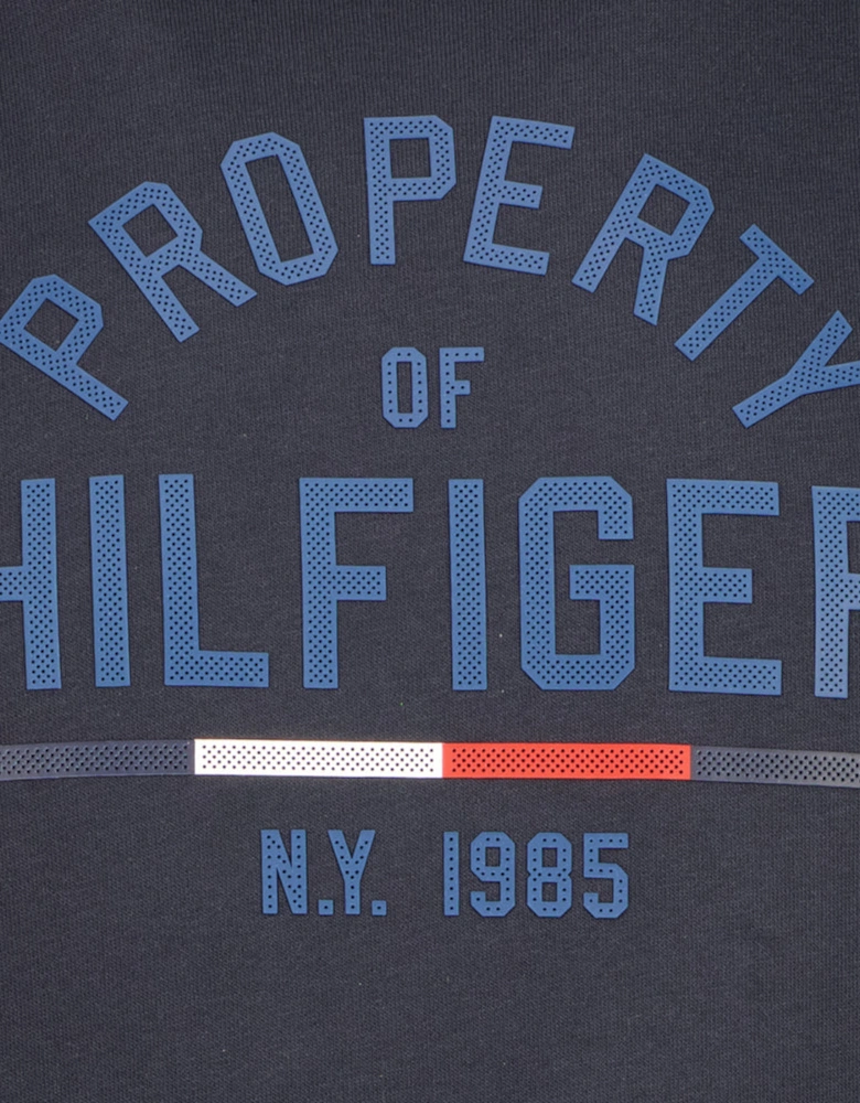 Logo Print Hooded Sweatshirt