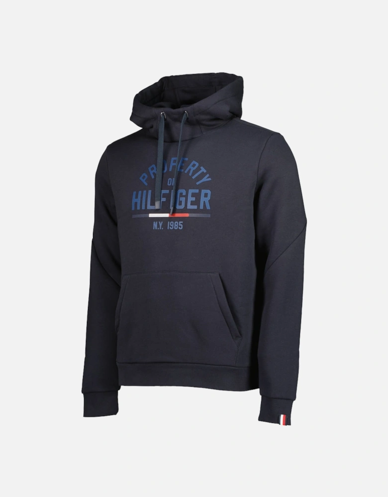 Logo Print Hooded Sweatshirt