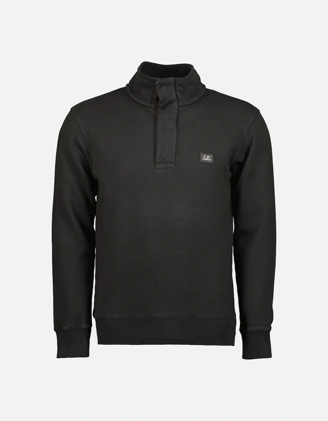 Logo Patch Quarter Button Sweatshirt, 5 of 4